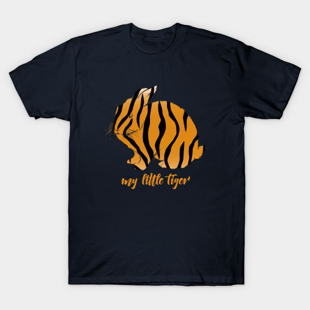 bunny tiger T-Shirt by youki